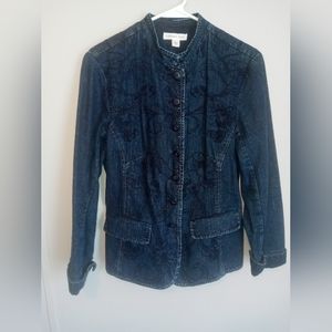 Coldwater Creek size 10 denim jacket